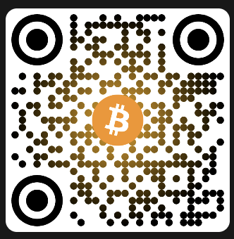 Bitcoin donation QR code